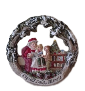 Crystal Lake Holiday Ornament